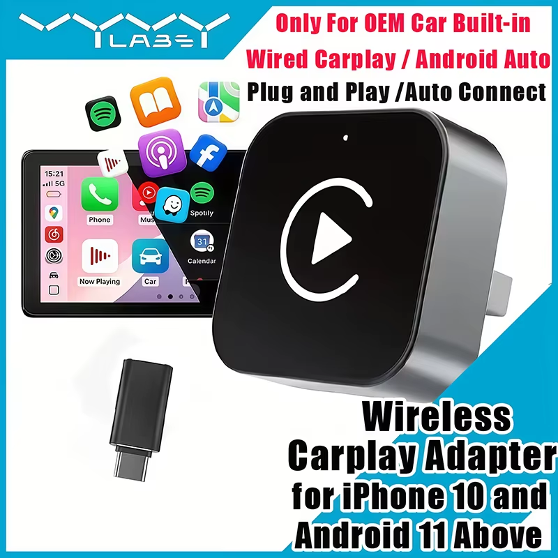 Car Accessories Usa - Adaptador CarPlay Sem Fio 2 em