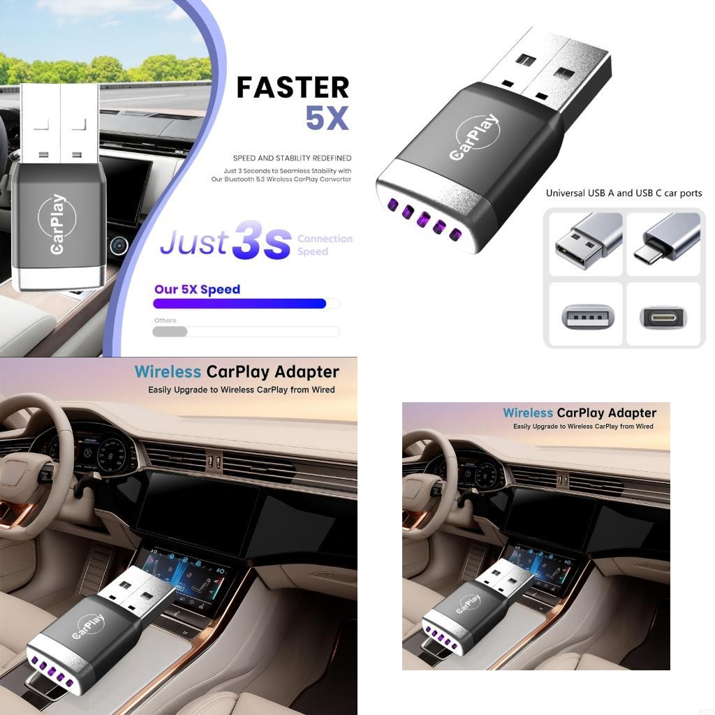 Car Accessories Usa - Funcionalidade universal sem fio do adaptador