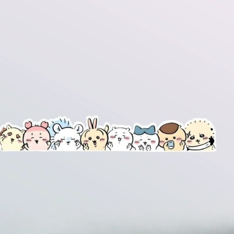 Adesivo Estático Kawaii Chiika - Car Accessories Girly avaliação e preço