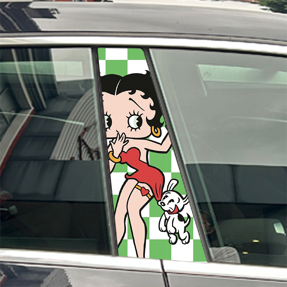 2 pçs anime bonito lsweet ador - Car Accessories Girly avaliação e preço