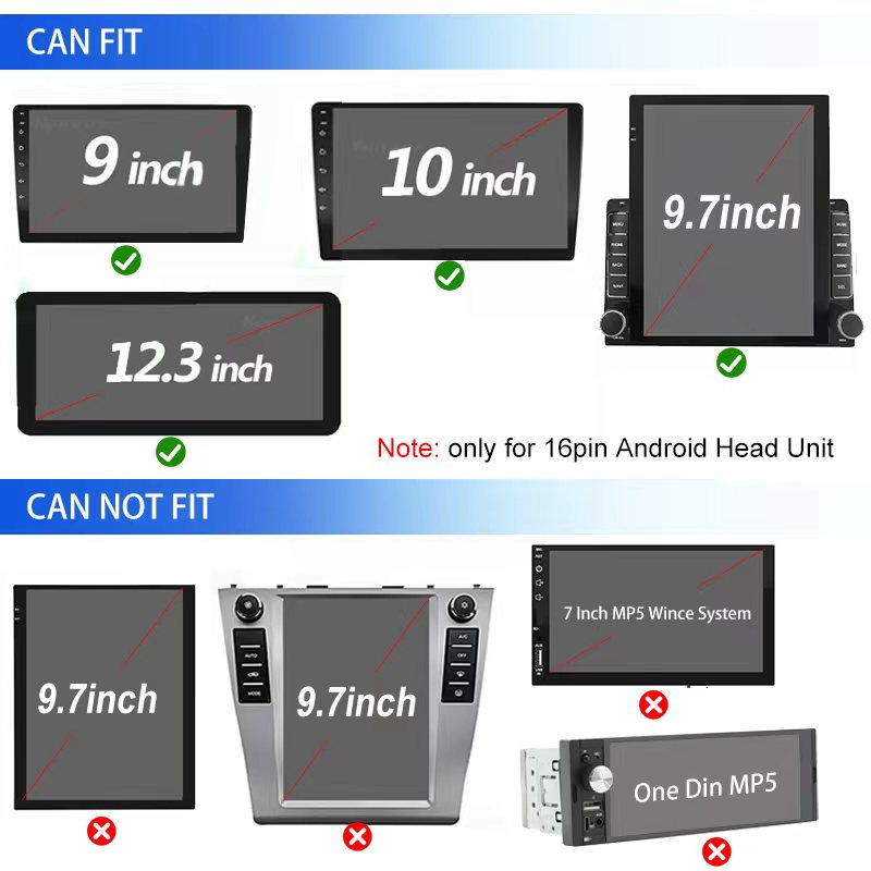 16pin carro android rádio esté - Car Accessories Usa avaliação e preço